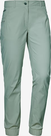 Schöffel Outdoorhose 'Emerald Lake' in Grün: predná strana