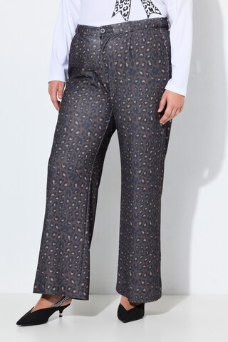 MIAMODA Wide Leg Hose in Blau: Vorderseite