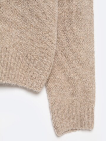 BIG STAR Knit cardigan 'KARDILA' in Beige