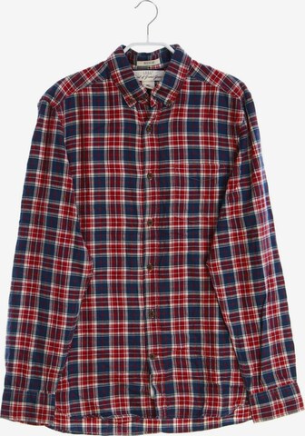 H&M Button Up Shirt in S in Red: front