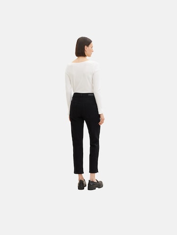 TOM TAILOR Slimfit Jeans 'Kate' in Zwart