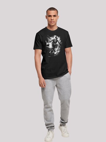 F4NT4STIC Shirt 'Basketball' in Zwart