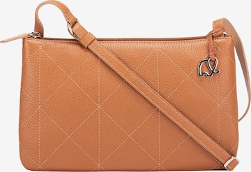 Sac à bandoulière mywalit en marron : devant