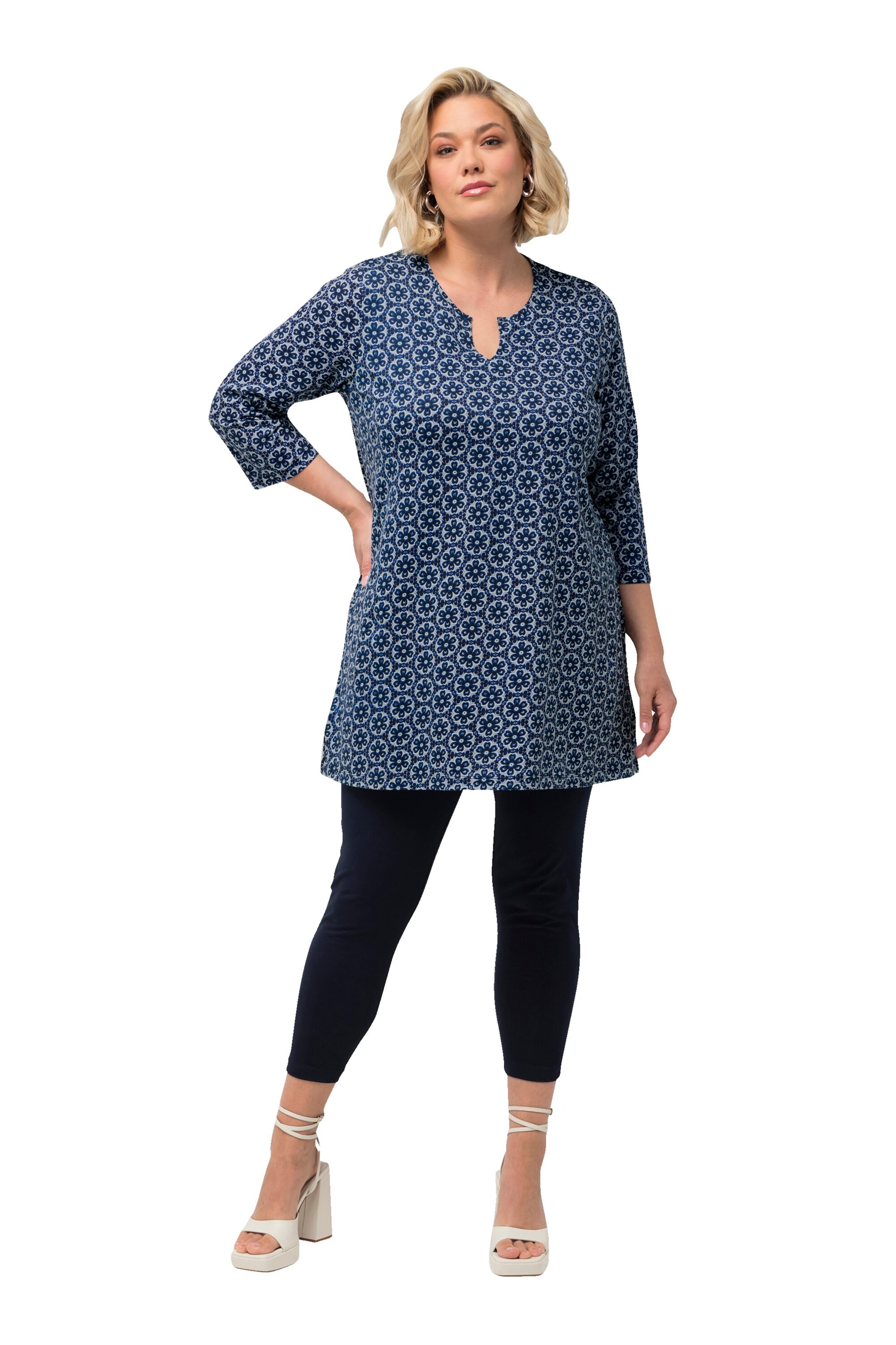 Ulla Popken Tunika in Blau