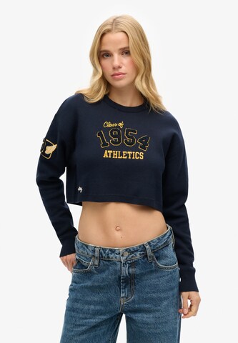 Pull-over Superdry & Co en bleu : devant