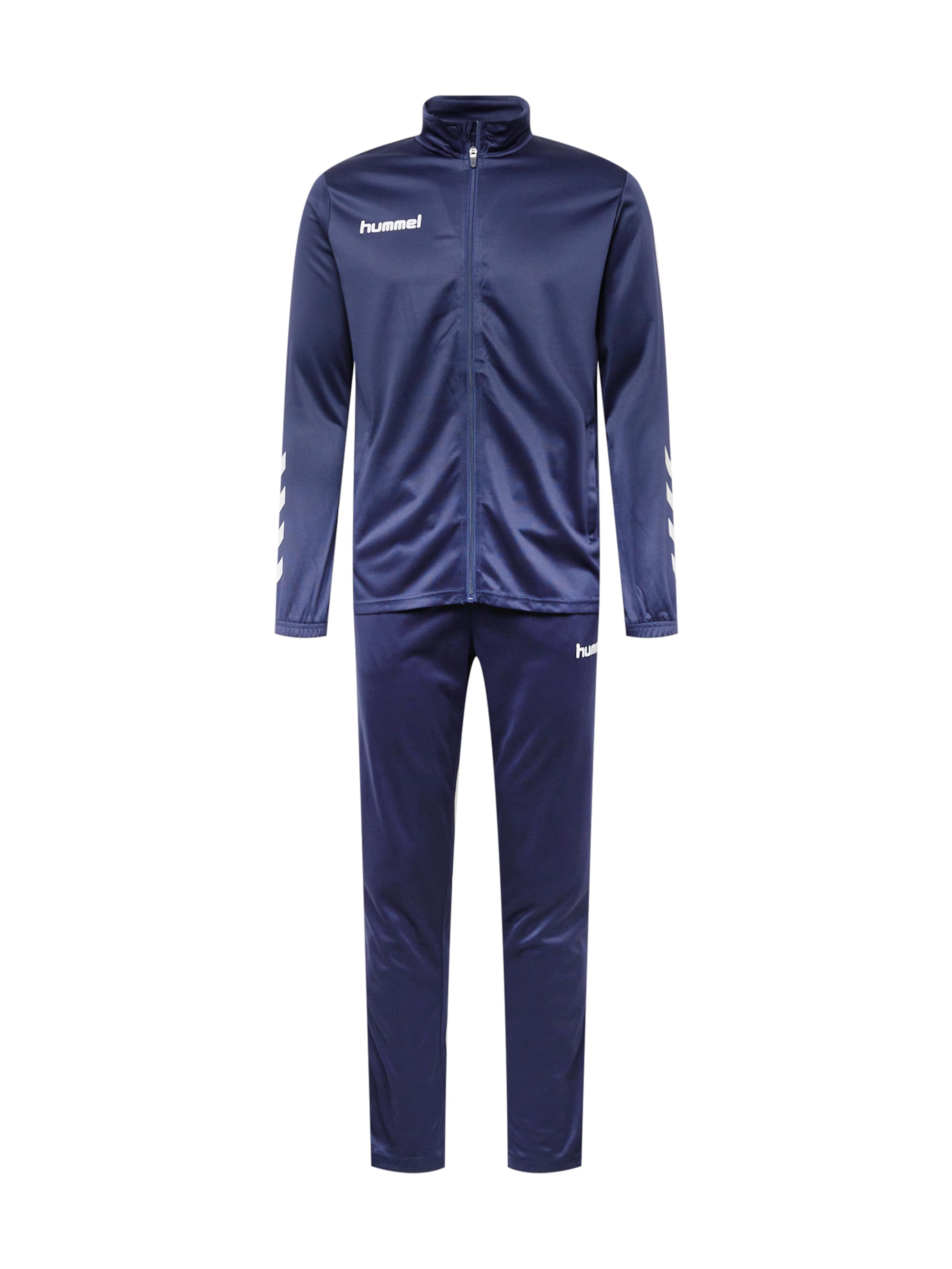 Hummel Træningsdragt i blå: forside