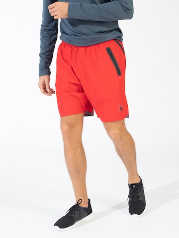 Spyder Regular Sports trousers in Red