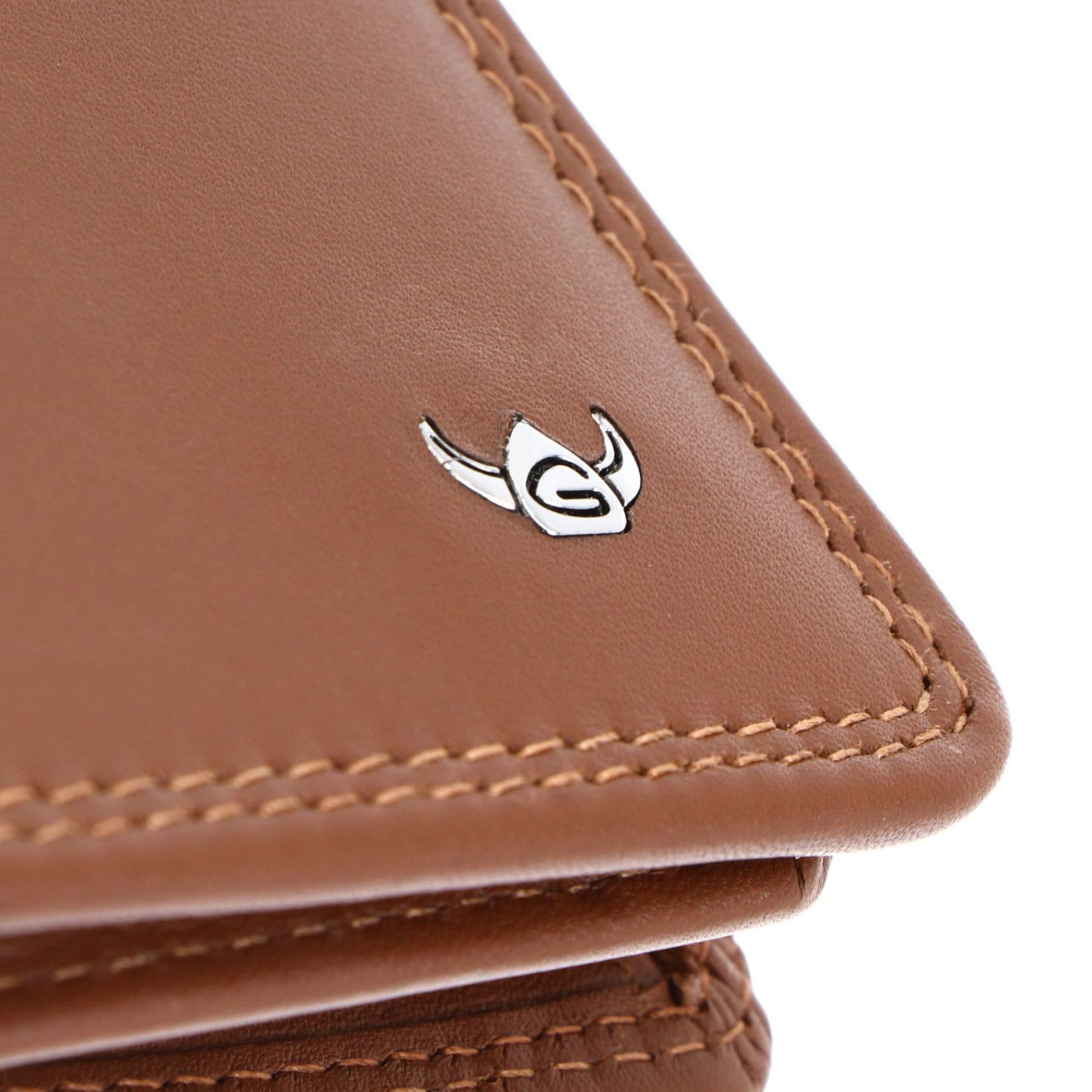 Porte-monnaies 'Polo' GOLDEN HEAD en marron