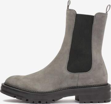 Kazar - Botas Chelsea en gris: frente