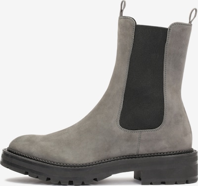 Kazar Chelsea Boots en pierre / noir, Vue avec produit