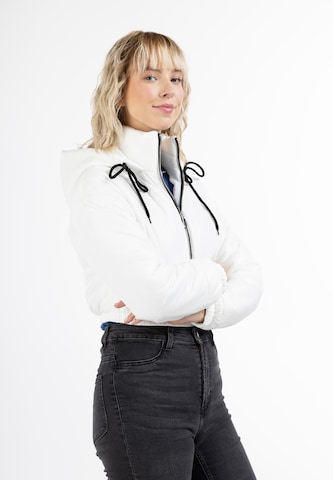 MYMO - Casaco de inverno em branco: frente