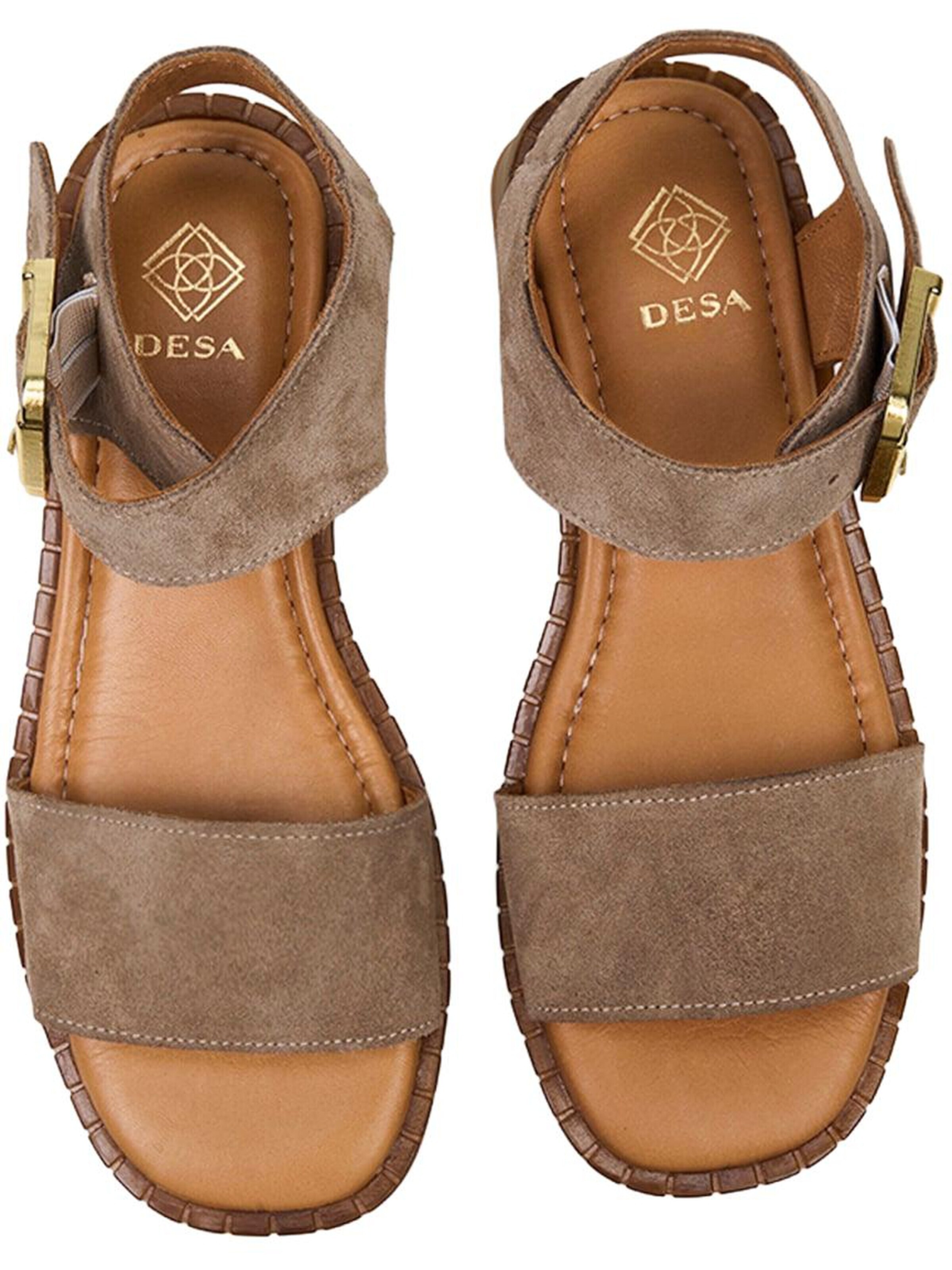 Desa Sandals 'Sandalen' in Grey