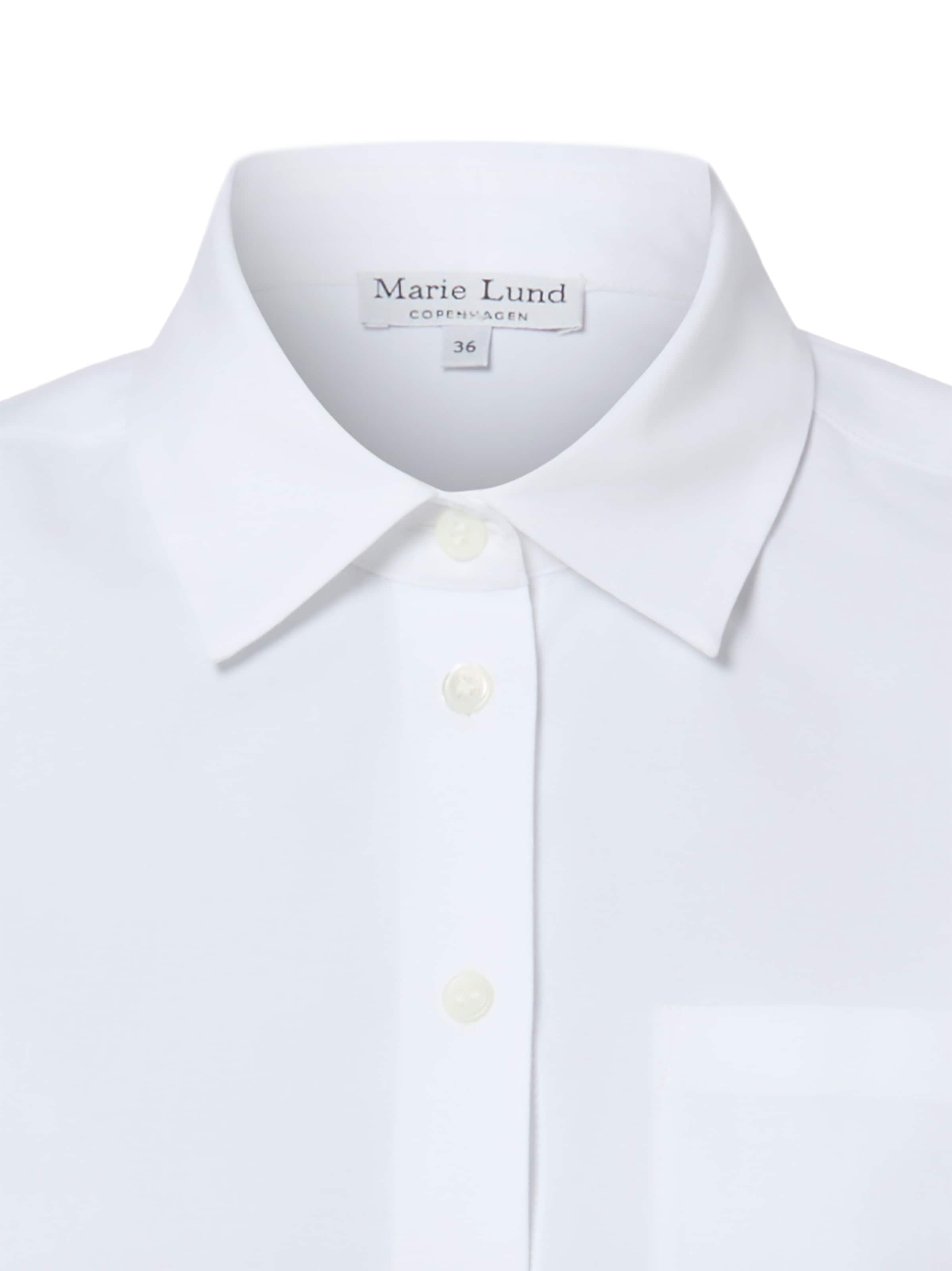 Marie Lund Bluse in Weiß