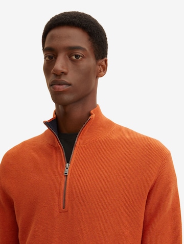 TOM TAILOR Pullover in Orange