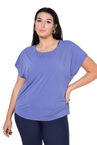 T-shirt Studio Untold en violet : devant