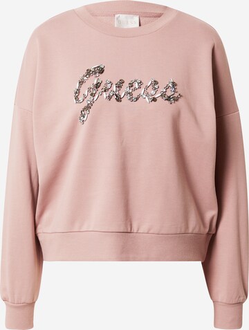 GUESS Sweatshirt 'MANILA' in Pink: front