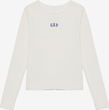 T-Shirt GAP en blanc : devant