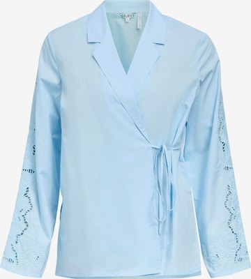 OBJECT Блуза 'OBJMAGDA' в синьо: отпред