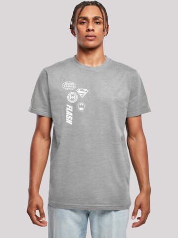 F4NT4STIC Shirt 'DC Comics Justice League' in Grey: front