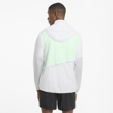 PUMA Athletic Jacket in White