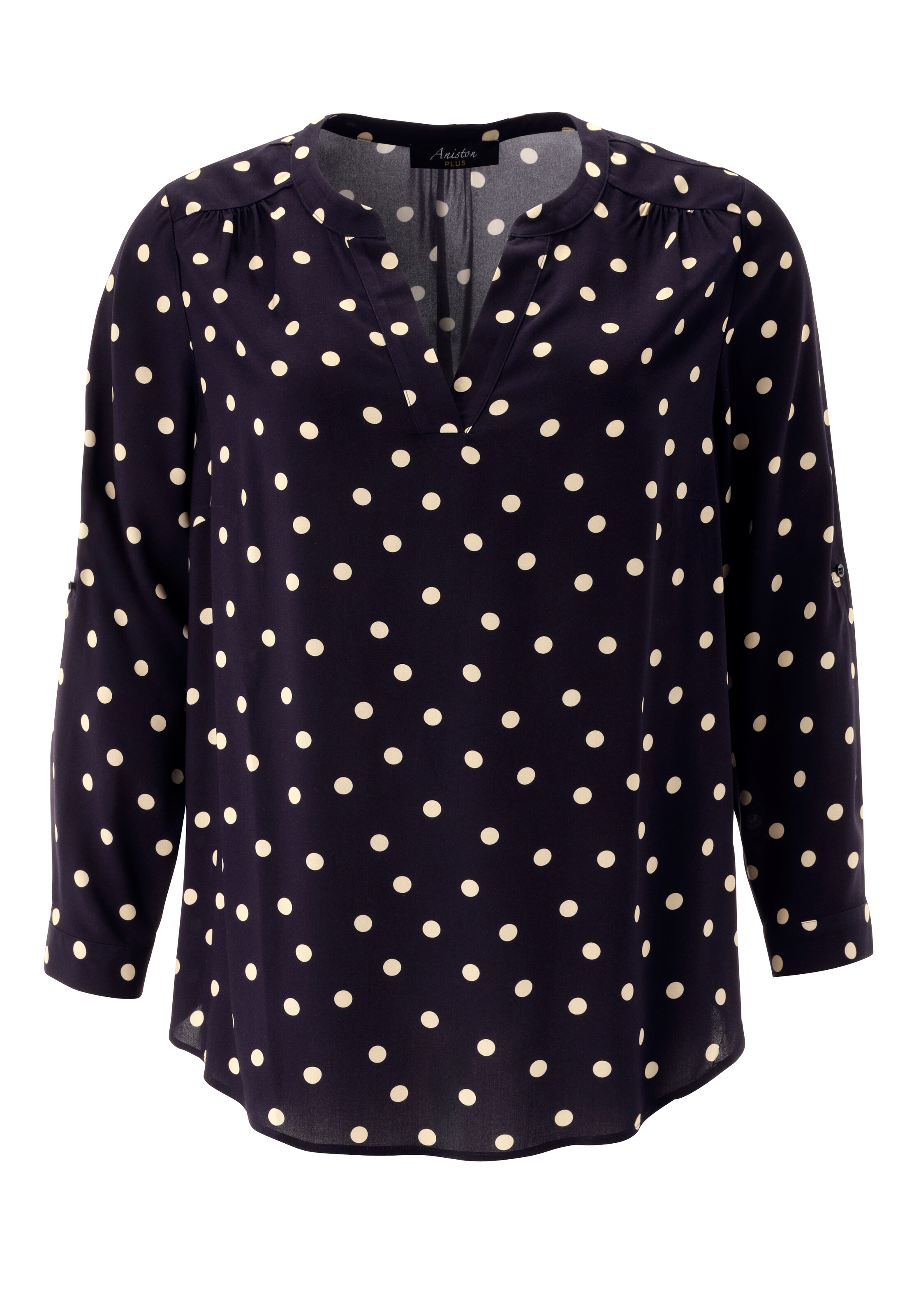 Aniston Bluse in Schwarz: Vorderseite