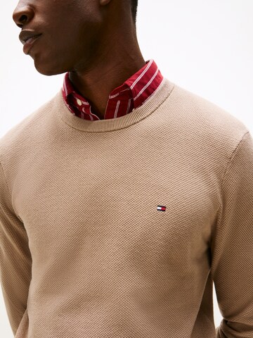 Pulover 'ESSENTIAL' de la TOMMY HILFIGER pe bej