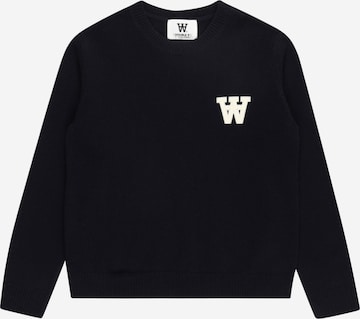 Pull-over 'Ben' WOOD WOOD en bleu : devant