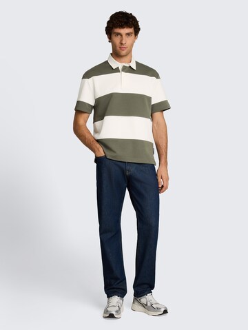 TOM TAILOR DENIM Poloshirt in Grün