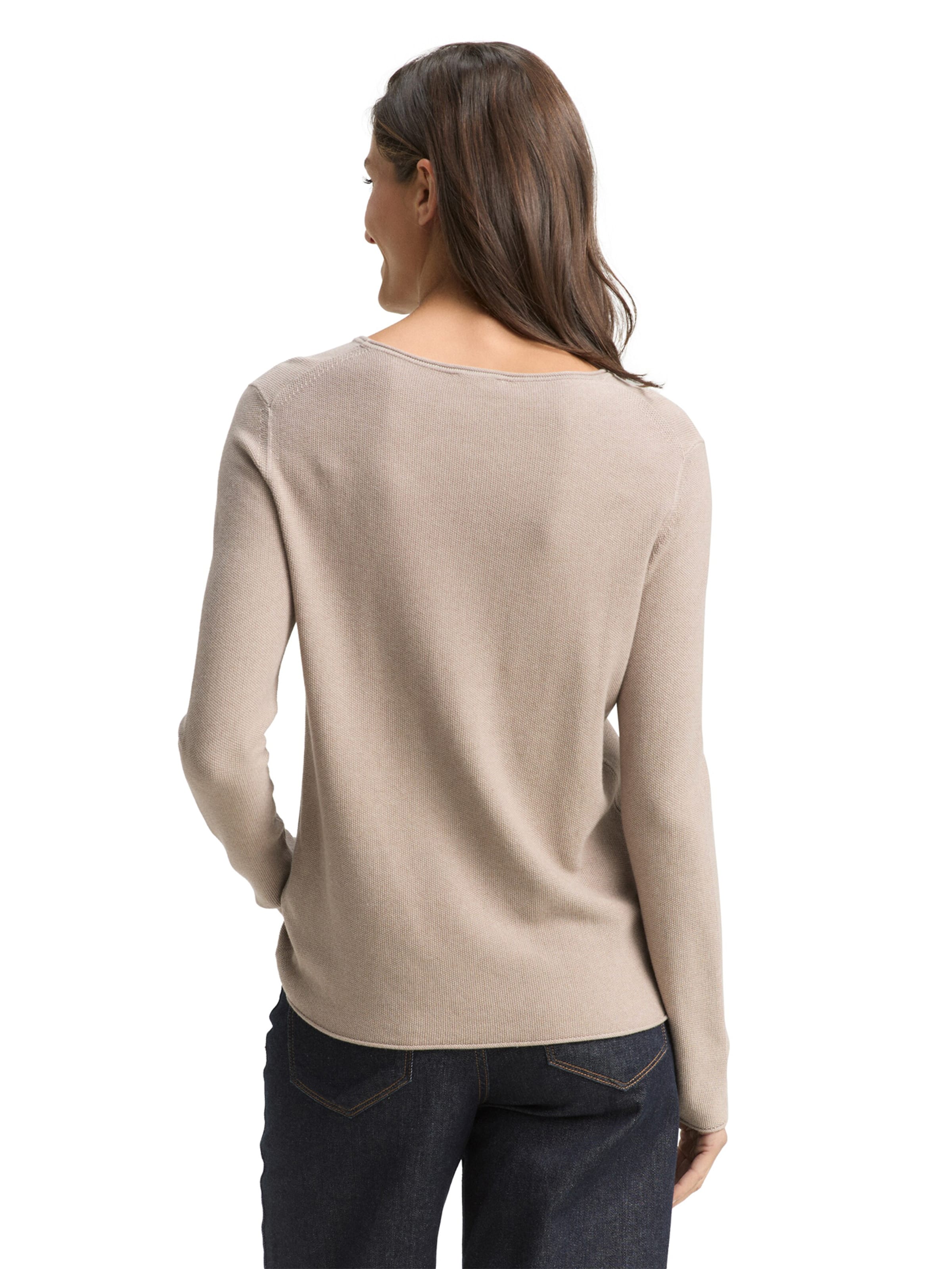 TOM TAILOR Pullover in Grau