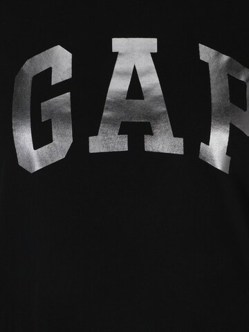 Gap Petite Shirt in Schwarz