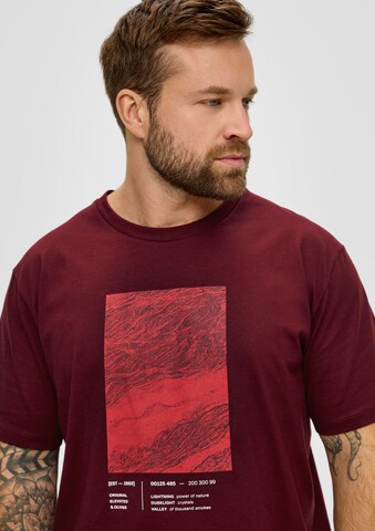 s.Oliver - Camisa em vermelho