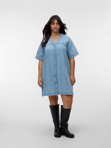Vero Moda Curve - Vestido 'VMCFONDA' en azul