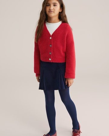 WE Fashion Strickjacke in Rot