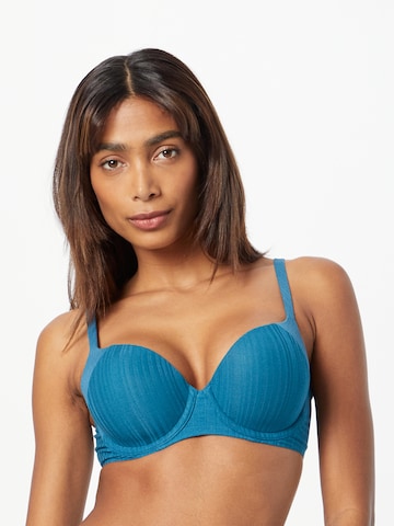 TRIUMPH T-shirt Bra 'Smart Deco' in Blue: front