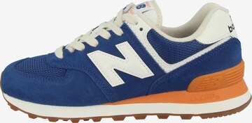 Baskets basses new balance en bleu