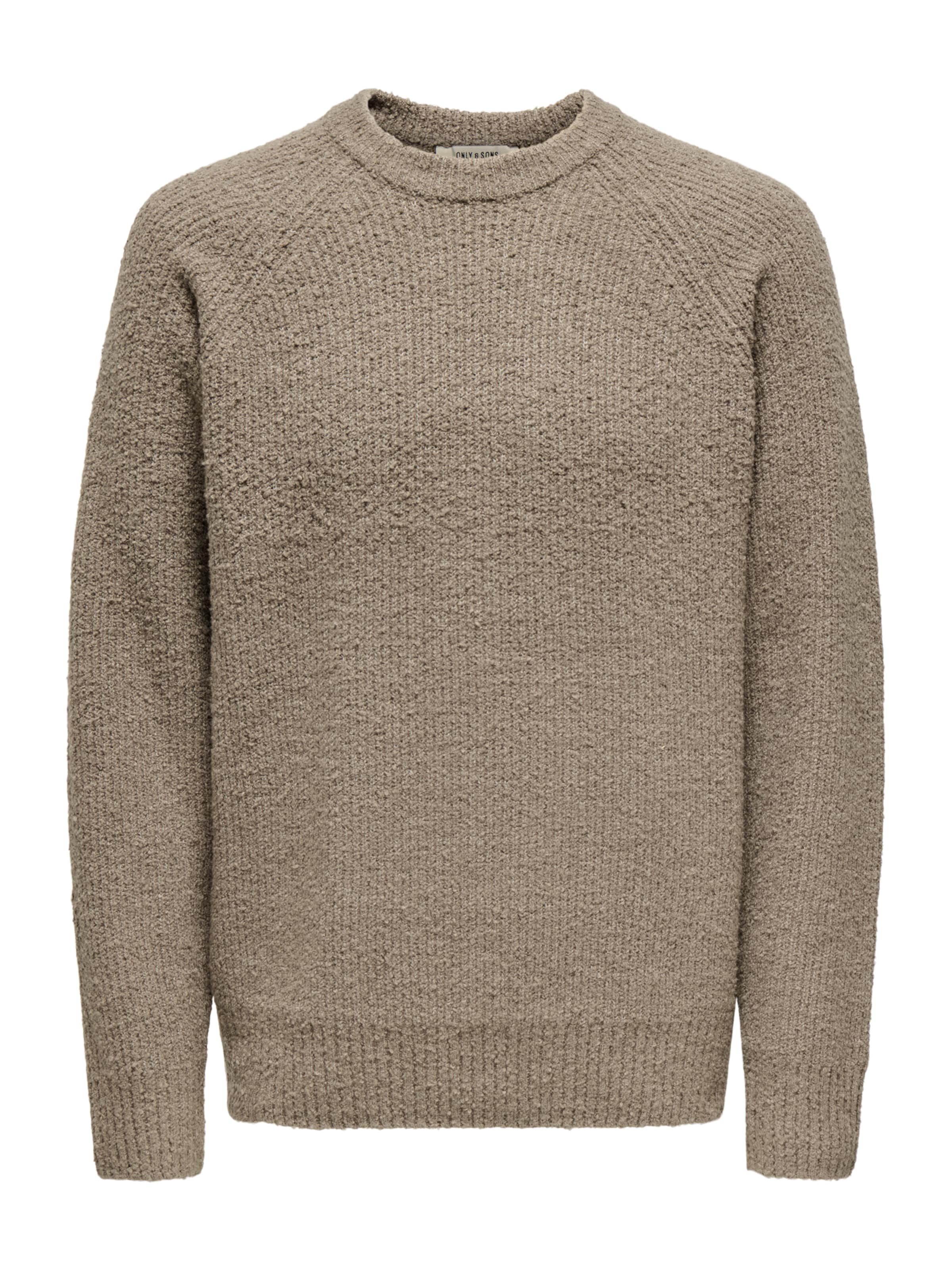 Only & Sons Πουλόβερ 'DALE' σε καφέ: μπροστά