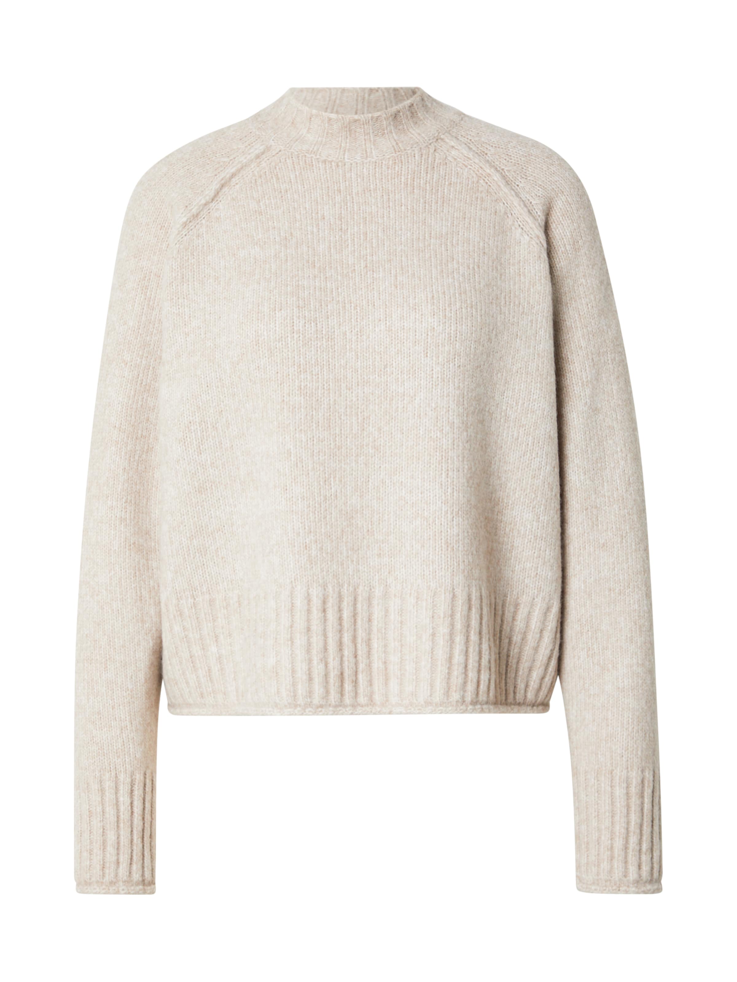 Pull-over 'PCJimma' PIECES en beige : devant