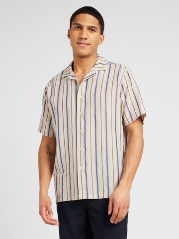 minimum Regular fit Button Up Shirt in Beige: front