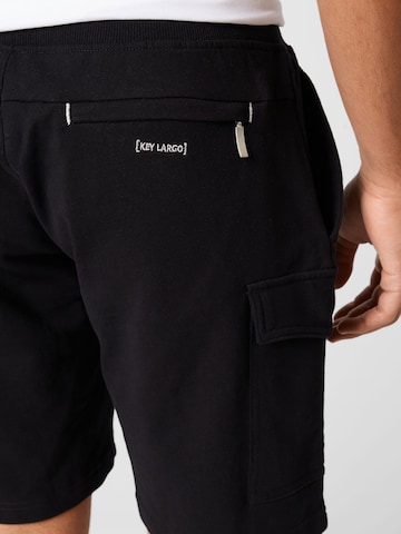 Regular Pantalon cargo 'DESTINY' Key Largo en noir