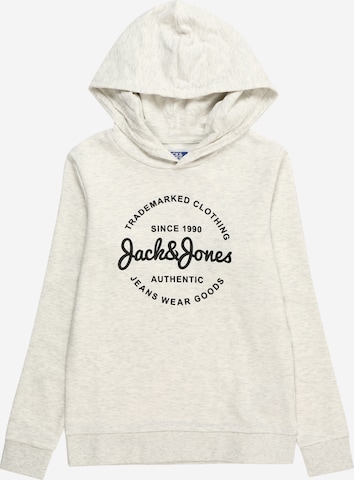 Jack & Jones Junior Collegepaita 'Forest' värissä valkoinen: edessä