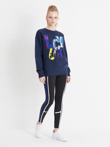 SCR. - Pullover desportivo 'ILONA' em azul