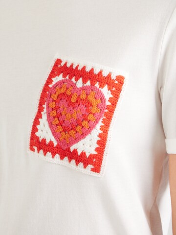 Maglietta 'ONLUMA' di ONLY in bianco