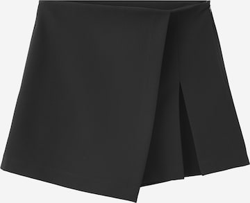 MANGO Rok 'GRUNGE2' in Zwart: voorkant