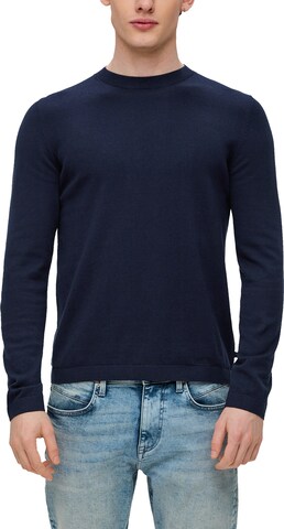 Pull-over QS en bleu