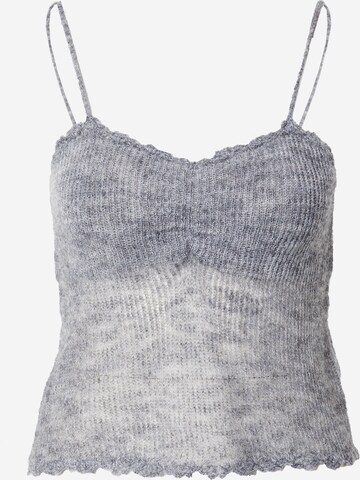 Top in maglia 'Jarina' di SHYX in grigio: frontale