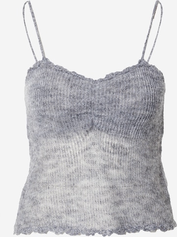 SHYX - Top de punto 'Jarina' en gris: frente