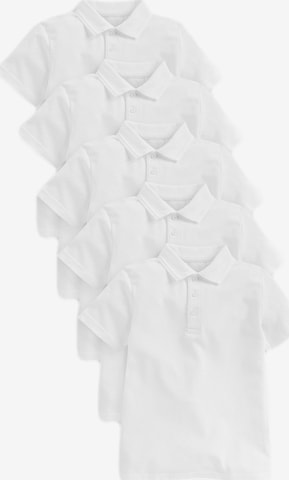 T-Shirt Next en blanc : devant