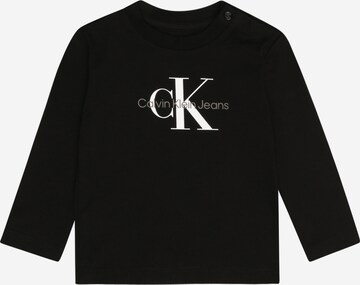 T-Shirt Calvin Klein Jeans en noir : devant