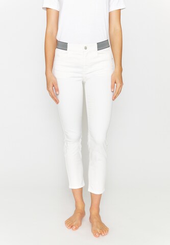 Skinny Jean Angels en blanc : devant