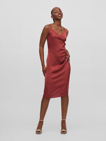 VILA Cocktail Dress in Red